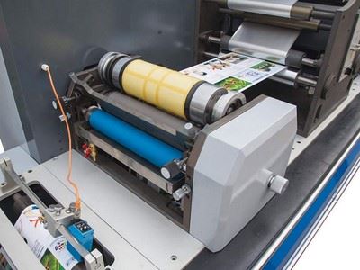 Máquina de corte e vinco rotativo e semi rotativo de rótulo, ZM-320