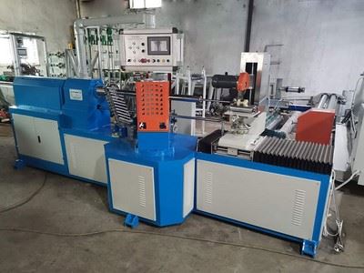 Máquina formadora de tubos de papel (bobinadora de lata de papel)