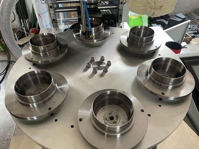 Máquina de Enrolar Tubos de Papel Servo Motor, WT6
