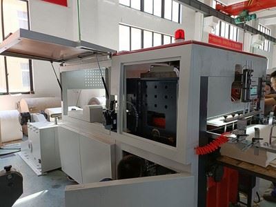Máquina de corte e vinco de rolo de papel automática, JMQ 970
