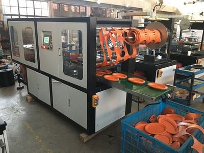 Máquina para fabricação de tampas plásticas, HLD-450Z