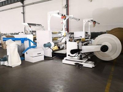 Rebobinadeira de peeling, DBL-1200