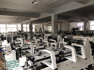 Coladeira automática de pré-dobras e fechadura de fundo, SHH800AG