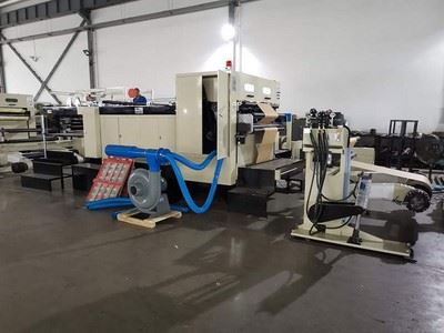 Máquina de corte rotativo de folha