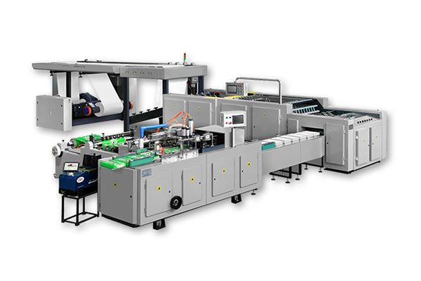 Máquina para embalagem de cartão